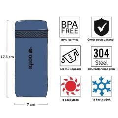 Igloo Squid Termos 410ml-LACİVERT