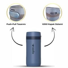 Igloo Squid Termos 410ml-LACİVERT