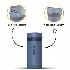 Igloo Squid Termos 410ml-LACİVERT