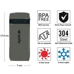 Igloo Squid Termos 410ml-HAKİ