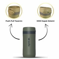 Igloo Squid Termos 410ml-HAKİ