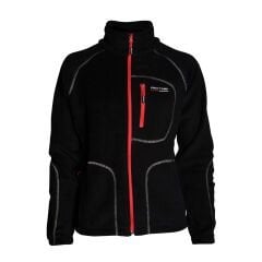 FreeCamp Man Full Zipper Fleece Polar-SİYAH
