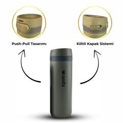 Igloo Squid Termos 600ml-HAKİ