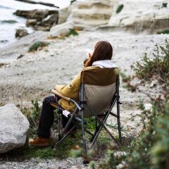 FreeCamp Huxley Katlanır Sandalye-KAHVERENGİ