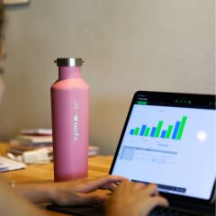 Igloo Pentagon Termos 750ml-PEMBE