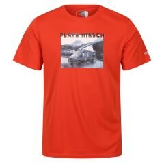 Regatta Fingal Slogan II Erkek T-Shirt-TURUNCU
