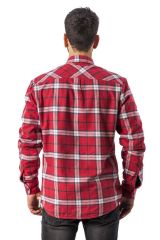 Freecamp Knit Fleece Erkek Gömlek Açık Kırmızı