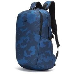 Pacsafe Vibe 20 Anti-Theft 20L BackPack Sırt Çantası Mavi Kamuflaj