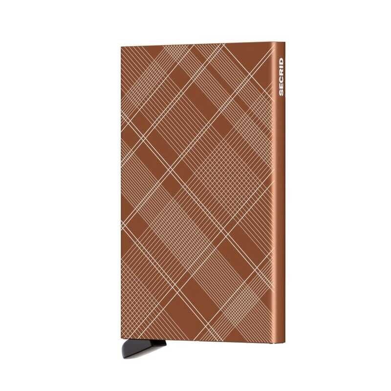 Secrid Cardprotector Laser Cüzdan Kartlık Kahve