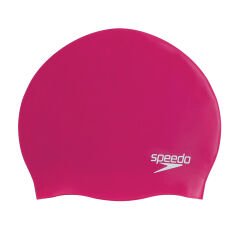 Speedo Moulded Silikon Yetişkin Yüzücü Bonesi-PEMBE