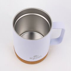 Igloo Cork Mug 350ml-BEYAZ