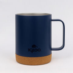Igloo Cork Mug 350ml-LACİVERT