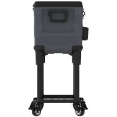 IcePeak Patio 70 Tekerlekli Raflı Buzluk 65.8 Litre