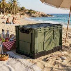 FreeCamp Katlanır Kamp Kasası – Kapaklı 80 Litre
