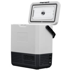 Icepeak Nahio Kompresörlü Buzdolabı 8 Litre-SİYAH-BEYAZ