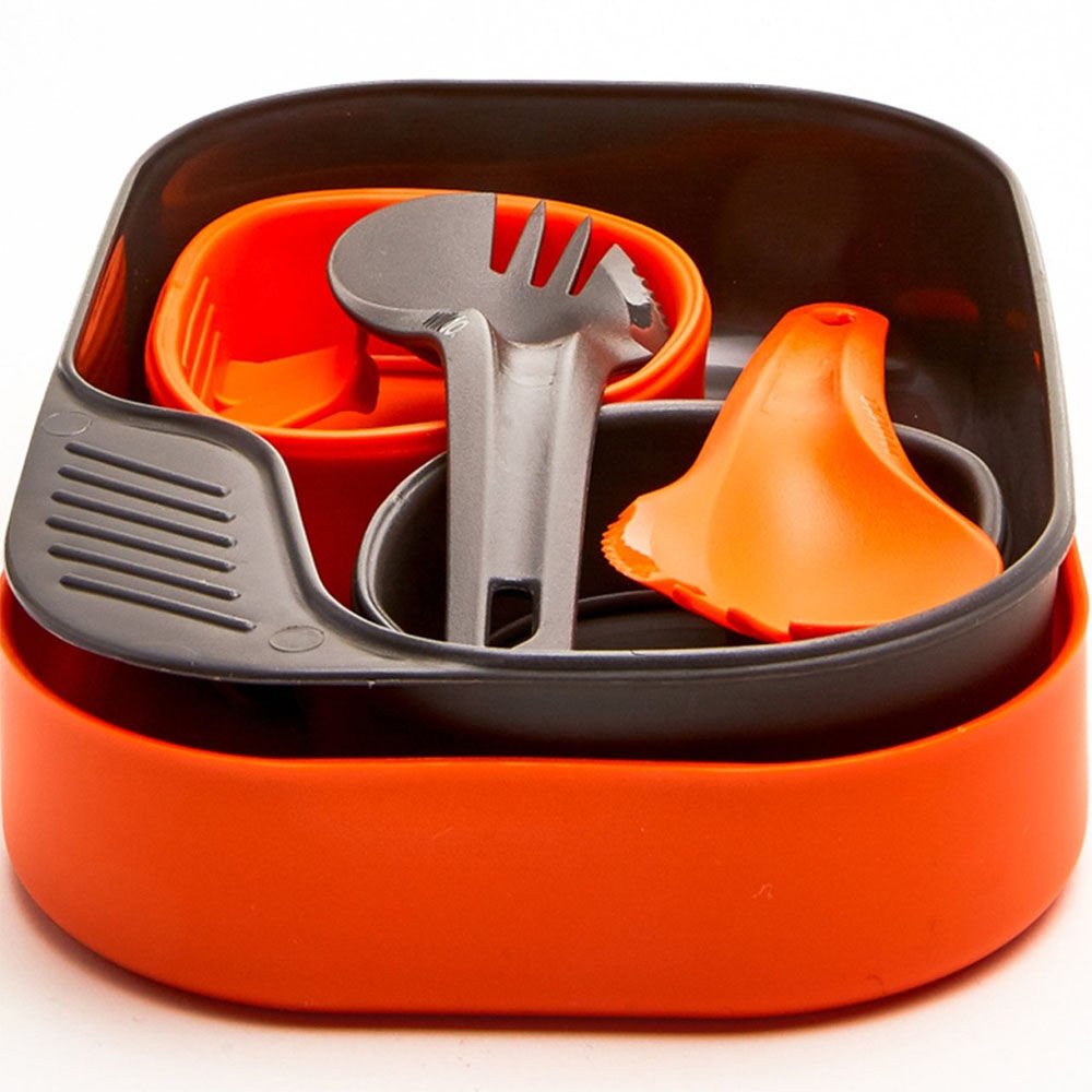 Wildo Camp-A-Box Duo Light Yemek Seti-GRİ