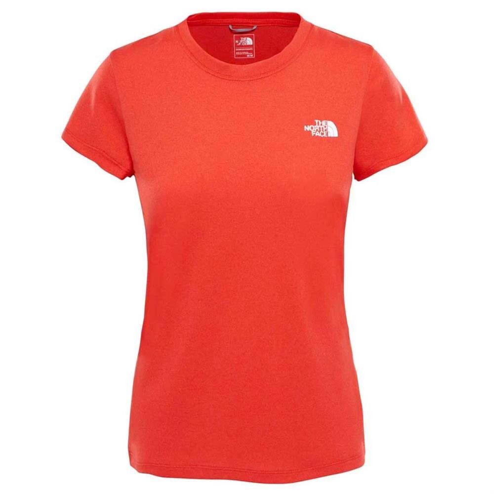 The North Face W Reaxion Amp Crew Kadın T-Shirt-KIRMIZI