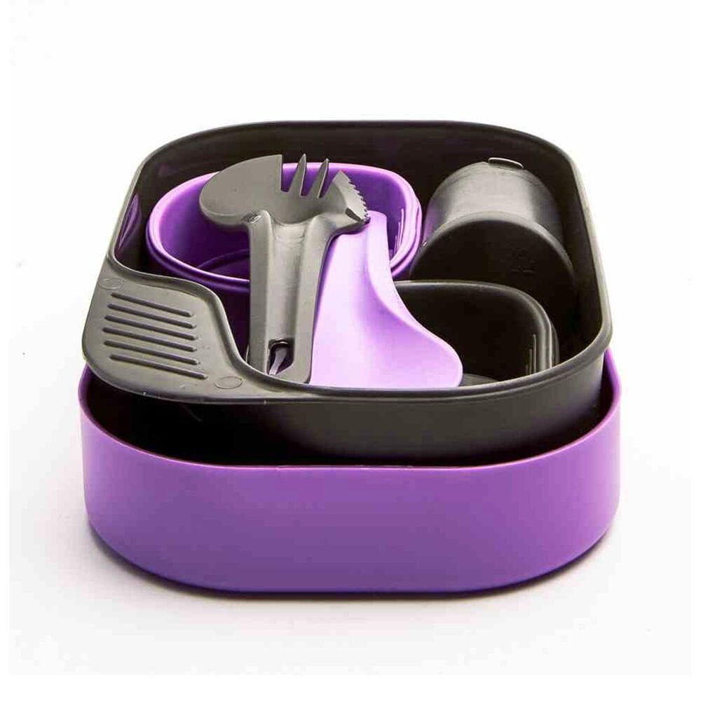 Wildo Camp-A-Box Duo Complete Yemek Seti-GRİ-MOR