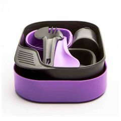 Wildo Camp-A-Box Duo Complete Yemek Seti-GRİ-MOR