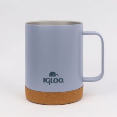 Igloo Cork Mug 350ml-DUMAN MAVİ