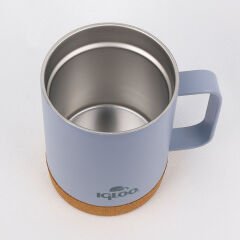 Igloo Cork Mug 350ml-DUMAN MAVİ