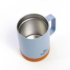Igloo Cork Mug 350ml-DUMAN MAVİ