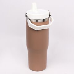 Igloo Powder Termos 900ml- KAHVERENGİ-BEYAZ