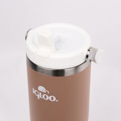 Igloo Powder Termos 900ml- KAHVERENGİ-BEYAZ