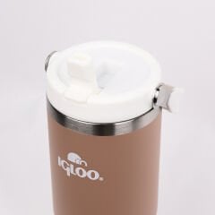Igloo Powder Termos 900ml- KAHVERENGİ-BEYAZ