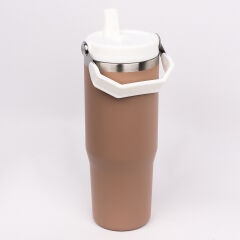 Igloo Powder Termos 900ml- KAHVERENGİ-BEYAZ
