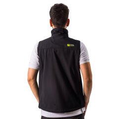 FreeCamp Vest Erkek Softshell Yelek-SİYAH