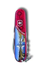 Victorinox Climber Alp Dağı Desenli Çakı-KIRMIZI