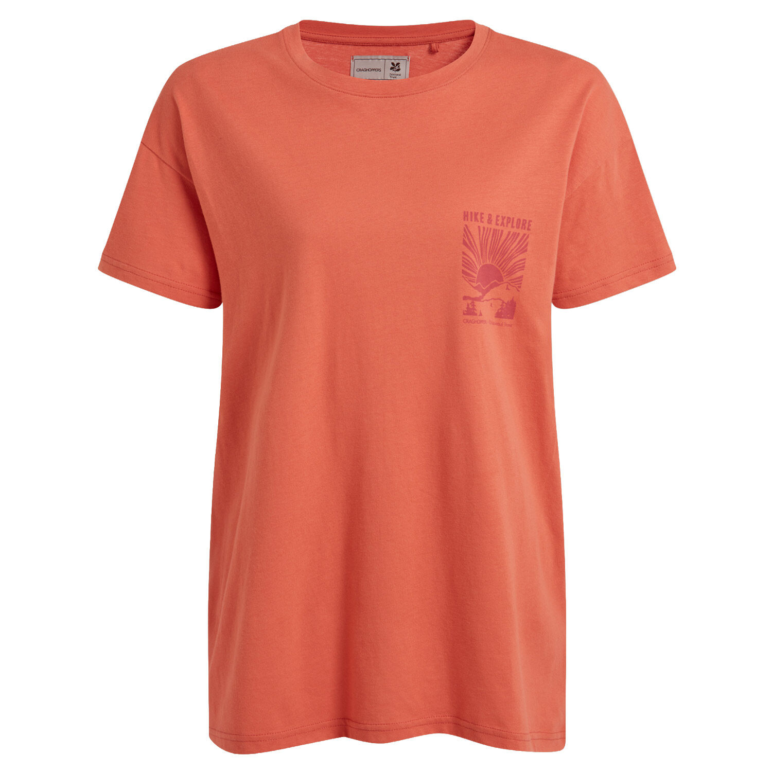 Craghoppers Bistort SS Kadın T-Shirt-TURUNCU