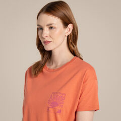 Craghoppers Bistort SS Kadın T-Shirt-TURUNCU