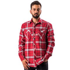 FreeCamp Lumberjack Gömlek-KIRMIZI