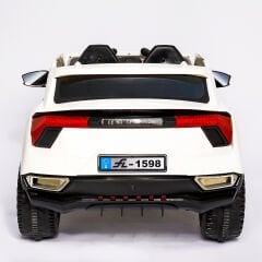 AndCar Maserati Akülü Araba - Beyaz