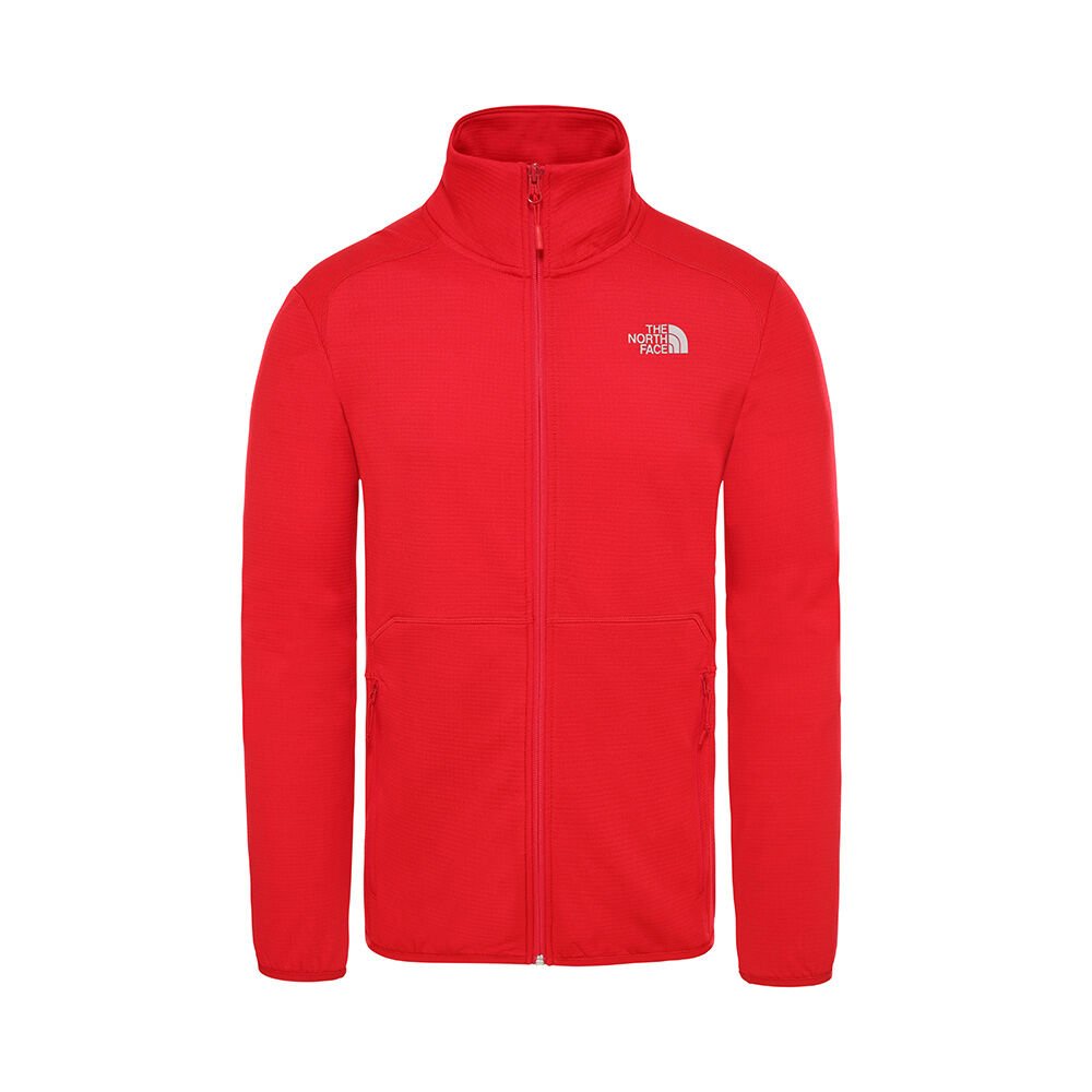 The North Face M Quest Full Zip Softshell-KIRMIZI