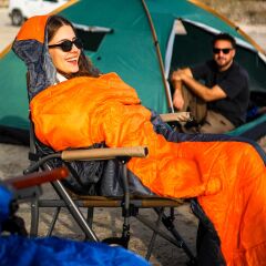 FreeCamp Trekker Mummy Uyku Tulumu-TURUNCU