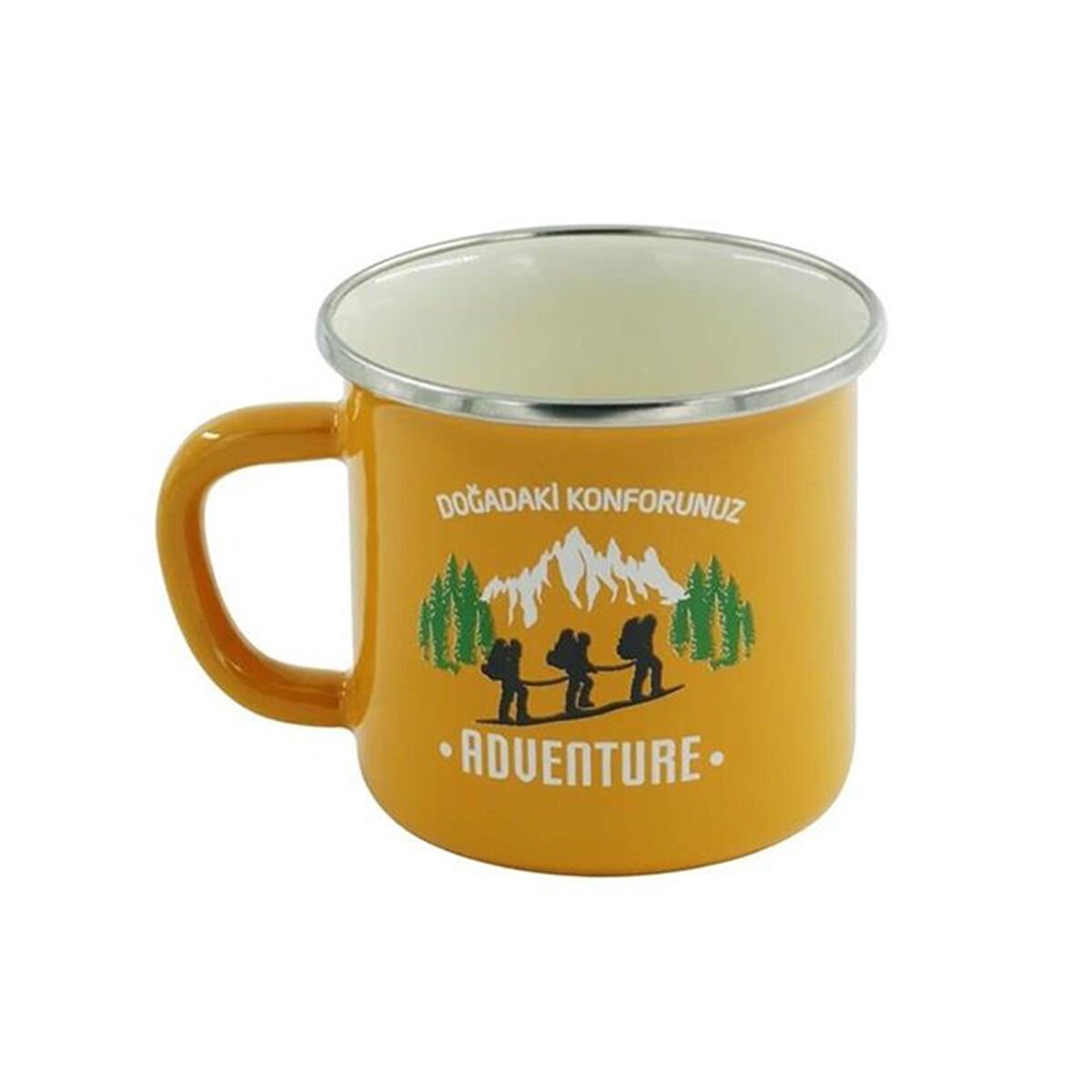 Orcamp Retro Emaye Kupa Bardak-TABA