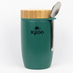 Igloo Bamboo Yemek Termosu 500ml-YEŞİL