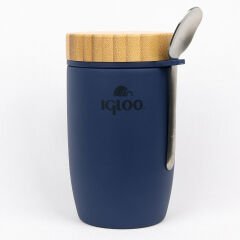 Igloo Bamboo Yemek Termosu 500ml-LACİVERT
