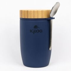 Igloo Bamboo Yemek Termosu 500ml-LACİVERT