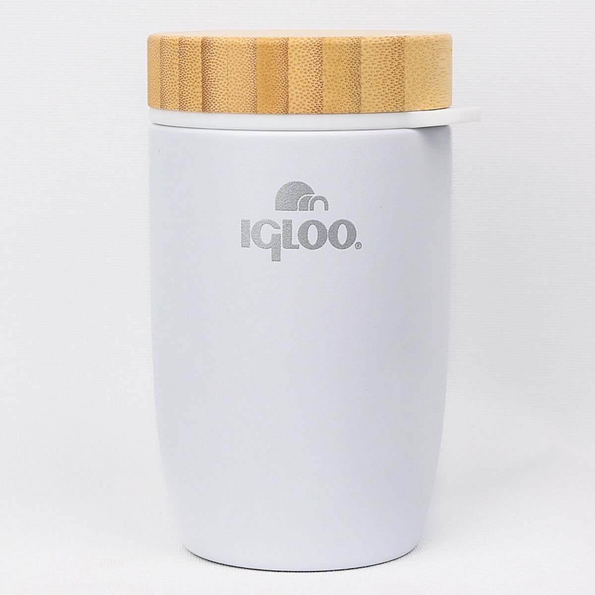 Igloo Bamboo Yemek Termosu 500ml-BEYAZ