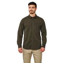 Craghoppers Kiwi Ripstop Erkek Gömlek-HAKİ