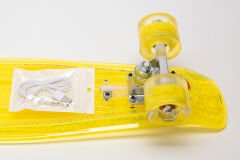 Xslide 22 Ledli Kaykay Sarı