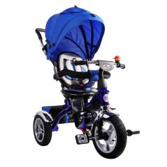 AndCar Ebeveyn Kontrollü İtmeli Çocuk Bisiklet Mavi