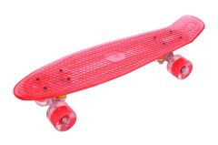 Xslide 22 Ledli Kaykay Kırmızı